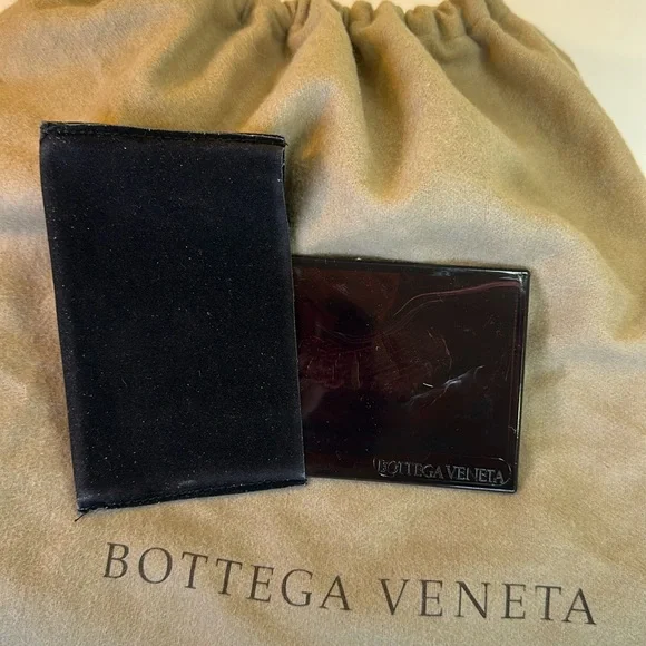 Bottega Veneta Intrecciato Trimmed Large Black leather Bag, Dustbag, Made Italy - Picture 8 of 17